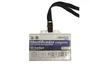 OFFICE BOX Funda Distintivo con Cordón de Seguridad Negro (Pack de 25)