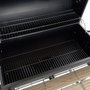 DKD Home Decor Barbacoa de Acero y Madera 108x71x103 Negro y Natural
