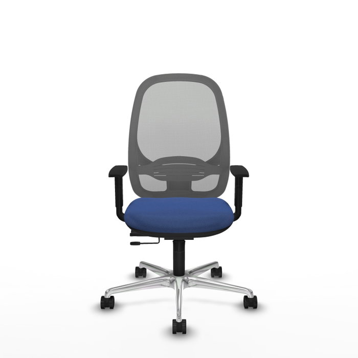 PIQUERAS Y CRESPO Silla de oficina Cilanco Azul marino y Gris PIQUERAS Y CRESPO Silla de oficina Cilanco Azul marino y Gris