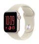 Apple Watch SE 3 GPS + Cellular 40mm Starlight Aluminium Case con Sand Sport Band M/L