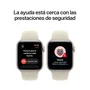 Apple Watch SE 3 GPS + Cellular 40mm Starlight Aluminium Case con Sand Sport Band M/L