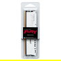 Kingston FURY Beast White 16GB DDR5 6000MT/s CL30 DIMM Módulo de Memoria RAM con AMD EXPO para PC Gaming (1x16GB, 288-pin, Unbuffered)