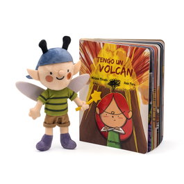 CARAMBUCO Pack Tengo un volcán: Libro + Peluche