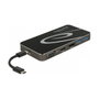 DeLOCK Dockingstation USB Type-C™ 3.2 4K HDMI + DP / 1080p VGA, USB Hub y PD 3.0
