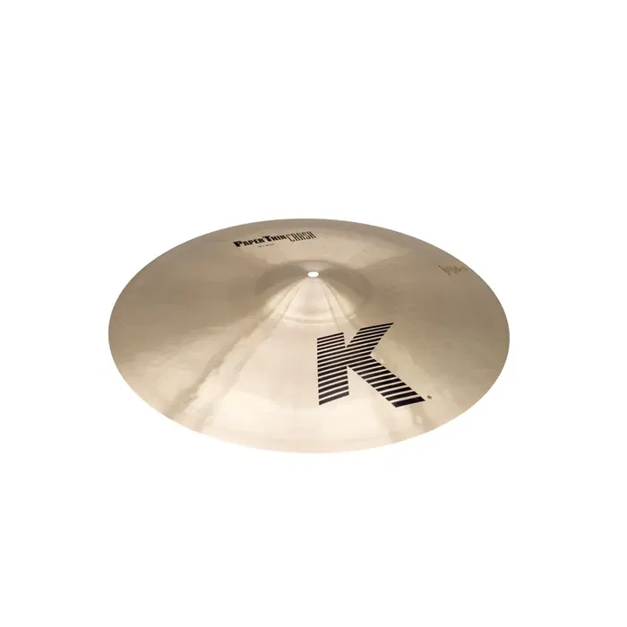 Zildjian K Crashes Paper Thin (18" & 20") Juego de Platos Oscuros Explosivos y Ligeros con Rápido Decay
