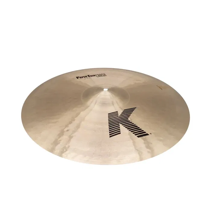 Zildjian K Crashes Paper Thin (18" & 20") Juego de Platos Oscuros Explosivos y Ligeros con Rápido Decay