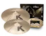 Zildjian K Crashes Paper Thin (18" & 20") Juego de Platos Oscuros Explosivos y Ligeros con Rápido Decay