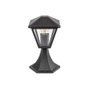 RABALUX Báliza Exterior Paravento 1xE27 IP44 Aluminio Negro 290mm RAB-7148