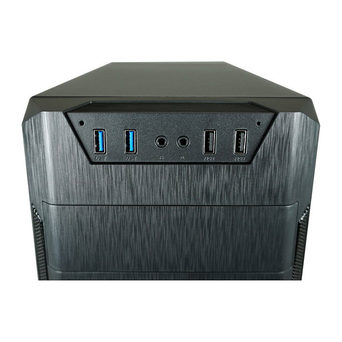 LC-Power Caja PC 7040B Midi Tower ATX Negro con USB 3.2 Gen 1, Soporte para Gráficas de 36 cm y Ventiladores 120 mm, Metal/Plástico LC-Power Caja PC 7040B Midi Tower ATX Negro con USB 3.2 Gen 1, Soporte para Gráficas de 36 cm y Ventiladores 120 mm, Metal/Plástico