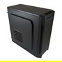 LC-Power Caja PC 7040B Midi Tower ATX Negro con USB 3.2 Gen 1, Soporte para Gráficas de 36 cm y Ventiladores 120 mm, Metal/Plástico