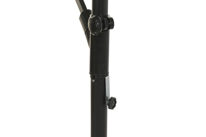 DKD Home Decor Parasol de Terraza y Jardín Arena 350 x 250 x 300 cm con UV 50+ y Giratorio 360