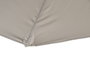 DKD Home Decor Parasol de Terraza y Jardín Arena 350 x 250 x 300 cm con UV 50+ y Giratorio 360