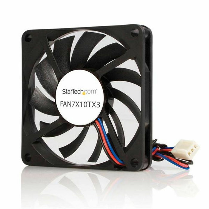Startech Ventilador Auxiliar 70mm 3500RPM Conector TX3 Negro Startech Ventilador Auxiliar 70mm 3500RPM Conector TX3 Negro