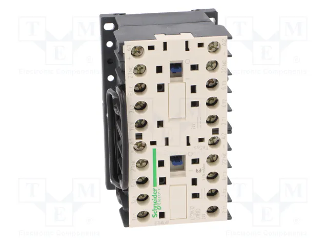 Schneider Electric LP2K1201BD Contactor Reversible de Retorno TeSys K 12A 24VDC