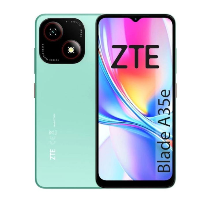 Zte Movil Blade A35E 2GB RAM + 2GB RAM Virtual 32GB ROM Pantalla 6,52" Android 14 GO Zte Movil Blade A35E 2GB RAM + 2GB RAM Virtual 32GB ROM Pantalla 6,52" Android 14 GO