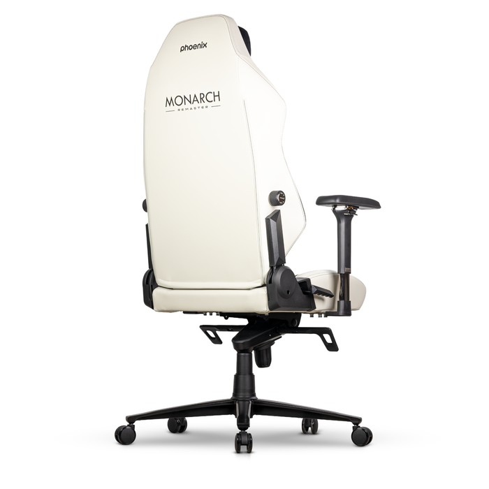 Phoenix Gaming Silla Gaming Phoenix Monarch Remaster - Cuero Sintético Napa Prime, Reposacabezas Magnético Omni-Cool, Sistema Lumbar Core MATRIIX, Ajuste 4D