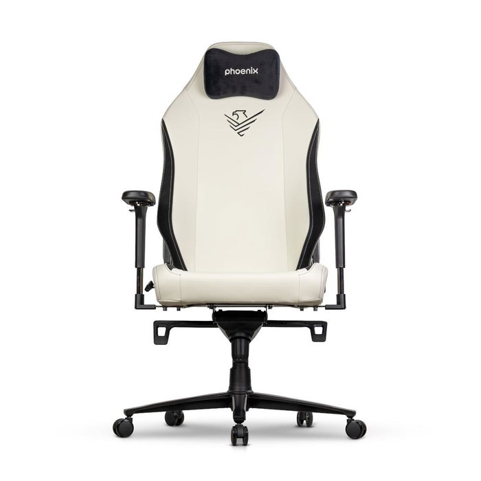 Phoenix Gaming Silla Gaming Phoenix Monarch Remaster - Cuero Sintético Napa Prime, Reposacabezas Magnético Omni-Cool, Sistema Lumbar Core MATRIIX, Ajuste 4D