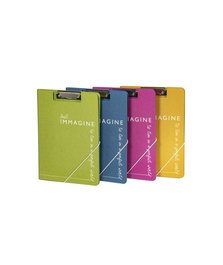 Carpeta Con Pinza Miniclip Superior Carchivo Immagine Carton Reciclado A4 Con Tapa Fucsia (Set de 3)