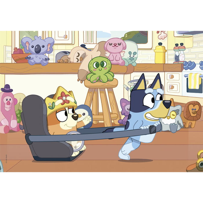 Clementoni Puzzle Bluey 2x60pzs 26,8x18,3cm