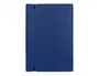 Liderpapel Libreta A6 120 hojas 70gr Similpiel Cierre Gomillas Color Azul
