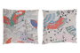 DKD Home Decor Cojin Oriental Multicolor 10 x 40 x 40 cm (4 Unidades)