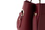 Lucky Bees 275 Bolso Bandolera Rojo Clarete Piel de Polivinilo