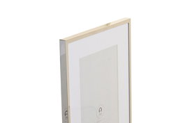 DKD Home Decor Marco Foto 20x25 cm Plateado Acero y Cristal