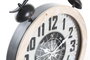 DKD Home Decor Reloj Sobremesa Vintage Negro Natural 41x52.5x6.5 cm (2 Unidades)