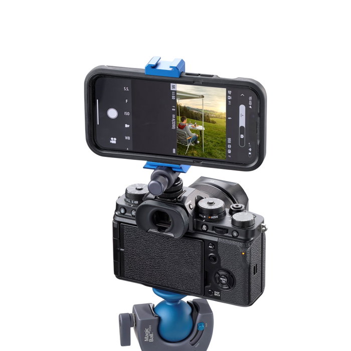 Novoflex Smartphone Clamp Universal 1/4 -Thread Azul Novoflex Smartphone Clamp Universal 1/4 -Thread Azul