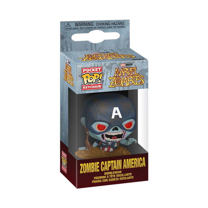 Marvel Zombies Llaveros Pocket POP! Vinyl Captain America 4 cm Expositor (12) Marvel Zombies Llaveros Pocket POP! Vinyl Captain America 4 cm Expositor (12)