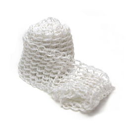 Fackelmann Profesional Food & more Malla Elástica para Rellenos de Carne Poliester Látex 20 x 6 cm Resistente 240°c Blanco