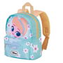Karactermania Mochila Preescolar Cenicienta Cup 22 x 9 x 27 cm Turquesa Poliéster Compartimento Cremallera Bolsillo Frontal Trasera Acolchada