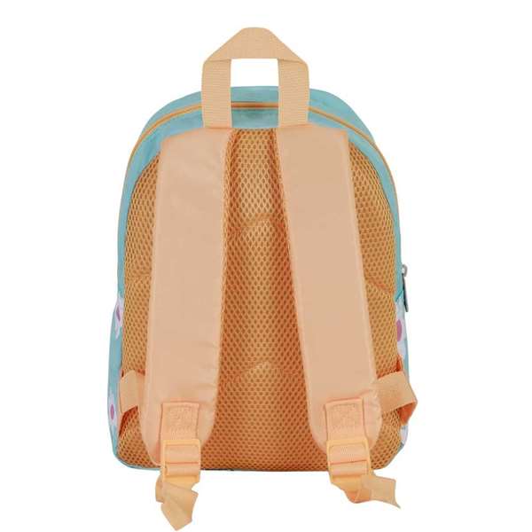 Karactermania Mochila Preescolar Cenicienta Cup 22 x 9 x 27 cm Turquesa Poliéster Compartimento Cremallera Bolsillo Frontal Trasera Acolchada