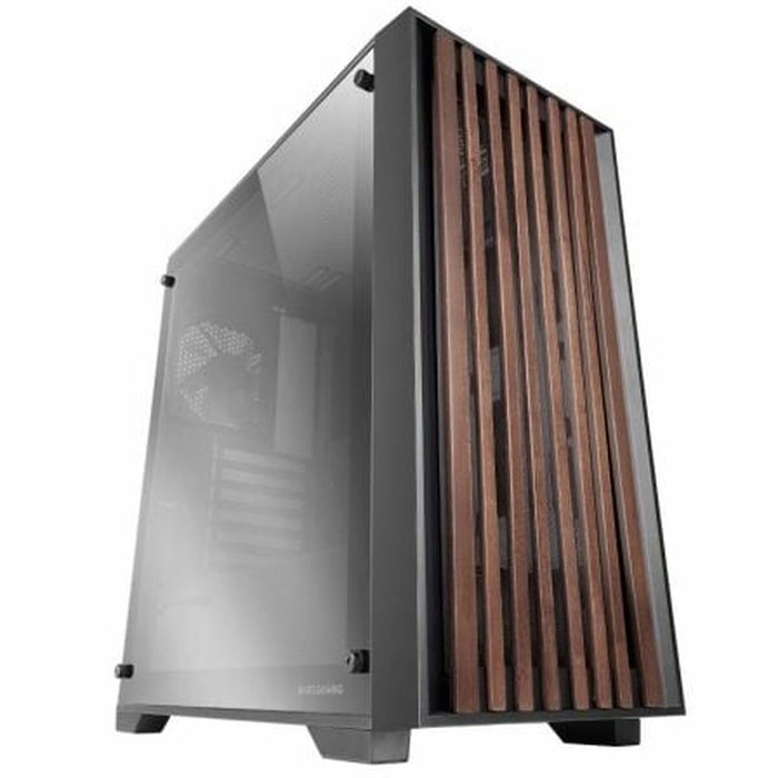 Mars Gaming MC-WOODC Caja Semitorre con Madera y Cristal Cromado Mars Gaming MC-WOODC Caja Semitorre con Madera y Cristal Cromado