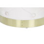 DKD Home Decor Set de 3 Reposapiés Terciopelo Multicolor