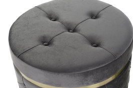 DKD Home Decor Reposapies Multicolor 60x60x47 cm Set de 3