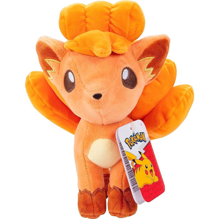 JAZWARES Peluche Vulpix Pokemon 20cm