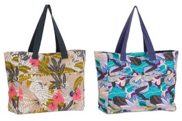 DKD Home Decor Bolso Colección HAWAI Multicolor y Naranja en Surtido de 2