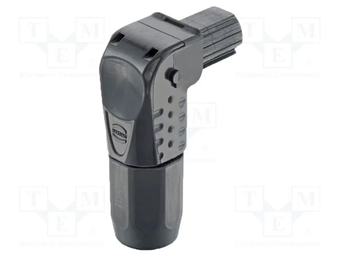 HARTING Conector de alimentación DC hembra Han® S 200 negro HARTING Conector de alimentación DC hembra Han® S 200 negro