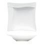 Bauscher Plato Hondo 26 cm de Porcelana para Vajilla - Plato de Postre (Set de 12)