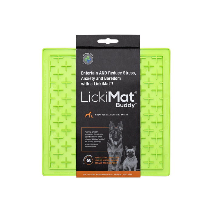 Comedero para Perro Lickimat Verde TPR Comedero para Perro Lickimat Verde TPR