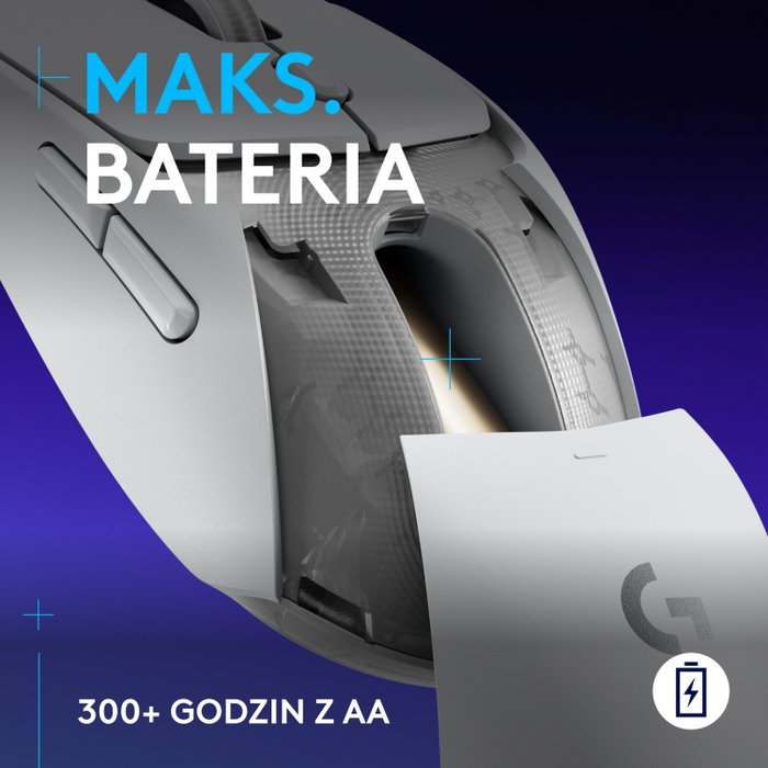 Logitech G309 Lightspeed Ratón Gaming Blanco
