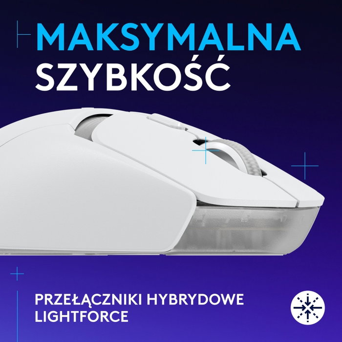 Logitech G309 Lightspeed Ratón Gaming Blanco
