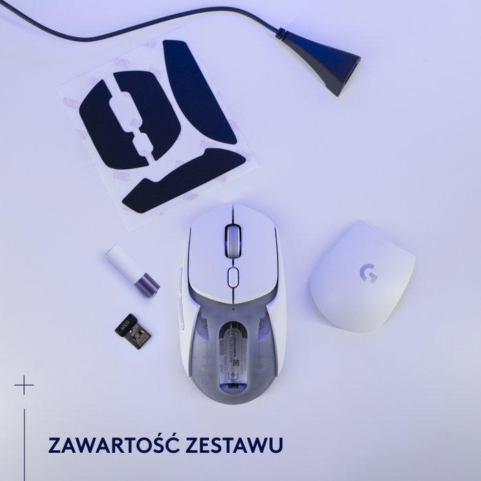 Logitech G309 Lightspeed Ratón Gaming Blanco