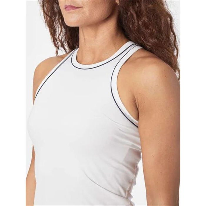 Camiseta para Mujer sin Mangas Wilson Team Tank Blanco Pádel XL