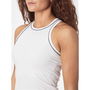 Camiseta para Mujer sin Mangas Wilson Team Tank Blanco Pádel XL