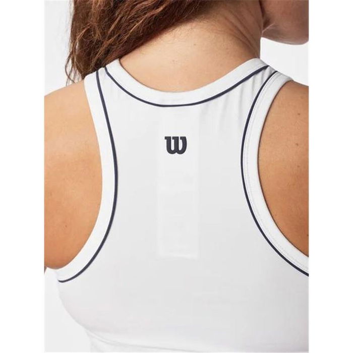 Camiseta para Mujer sin Mangas Wilson Team Tank Blanco Pádel XL