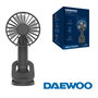 Daewoo Ventilador de Sobremesa con Clip, Orientable, 5W - Soporte para Mesa
