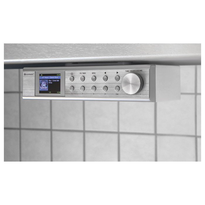 soundmaster IR1500SI Radio de Instalación Plata
