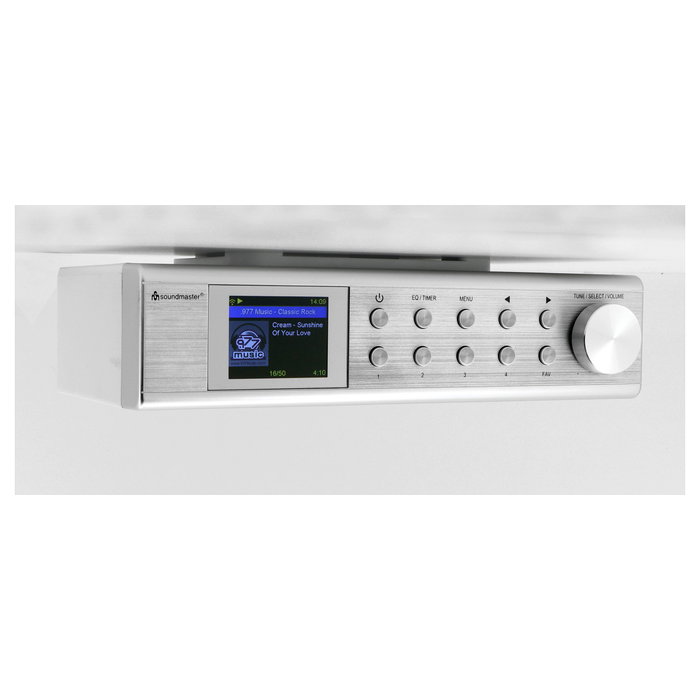 soundmaster IR1500SI Radio de Instalación Plata